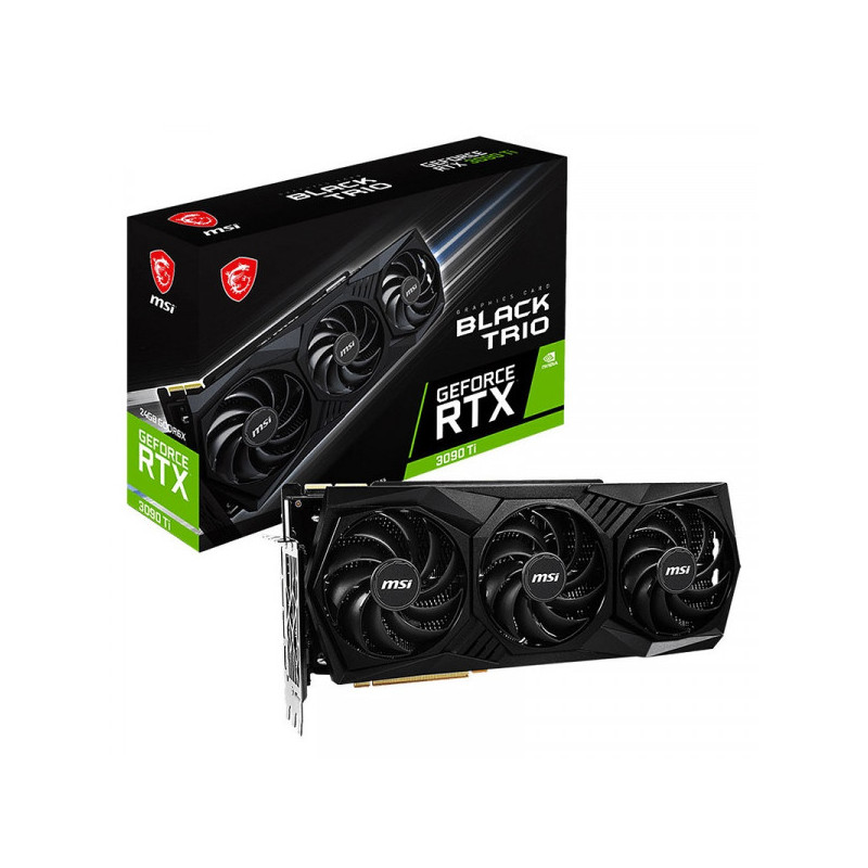 MSI GeForce RTX 3090 Ti BLACK TRIO 24GB GDDR6X