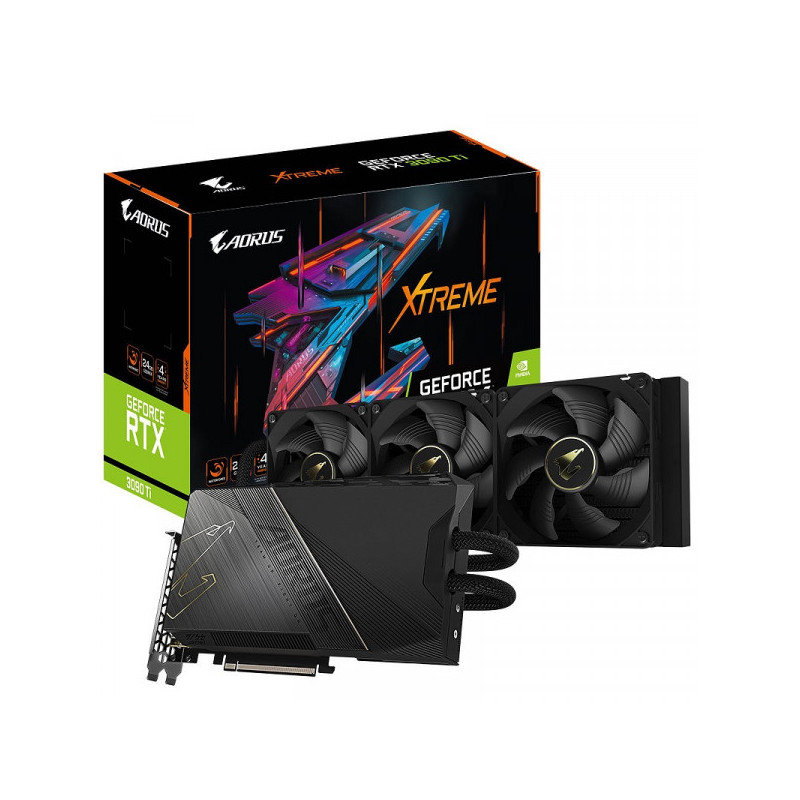 Gigabyte AORUS GeForce RTX 3090 Ti XTREME WATERFORCE 24GB GDDR6X
