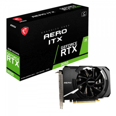 MSI GeForce RTX 3050 AERO ITX 8GB GDDR6