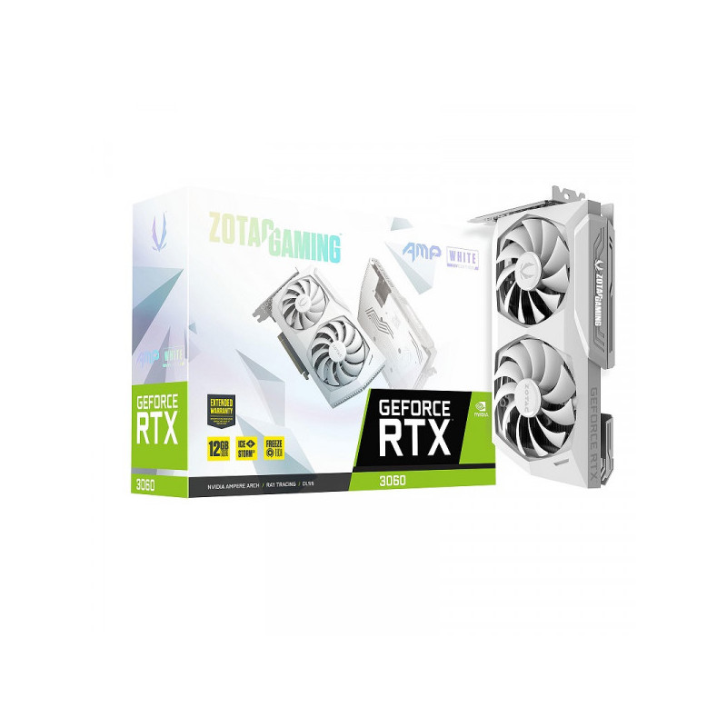 ZOTAC GeForce RTX 3060 AMP White Edition 12G GDDR6