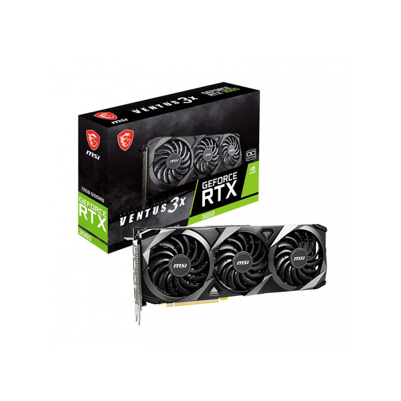 MSI GeForce RTX 3060 VENTUS 3X OC 12GB GDDR6