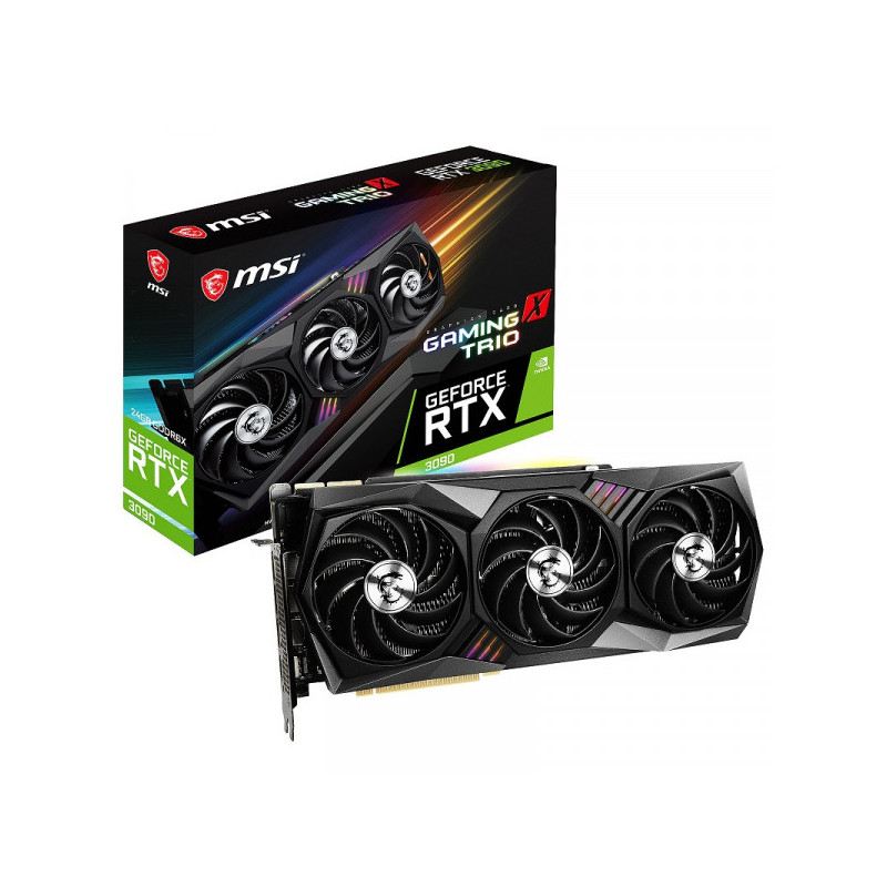 MSI GeForce RTX 3090 GAMING X TRIO 24GB GDDR6X