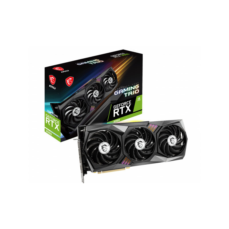 MSI GeForce RTX 3060 Gaming Trio 12GB GDDR6