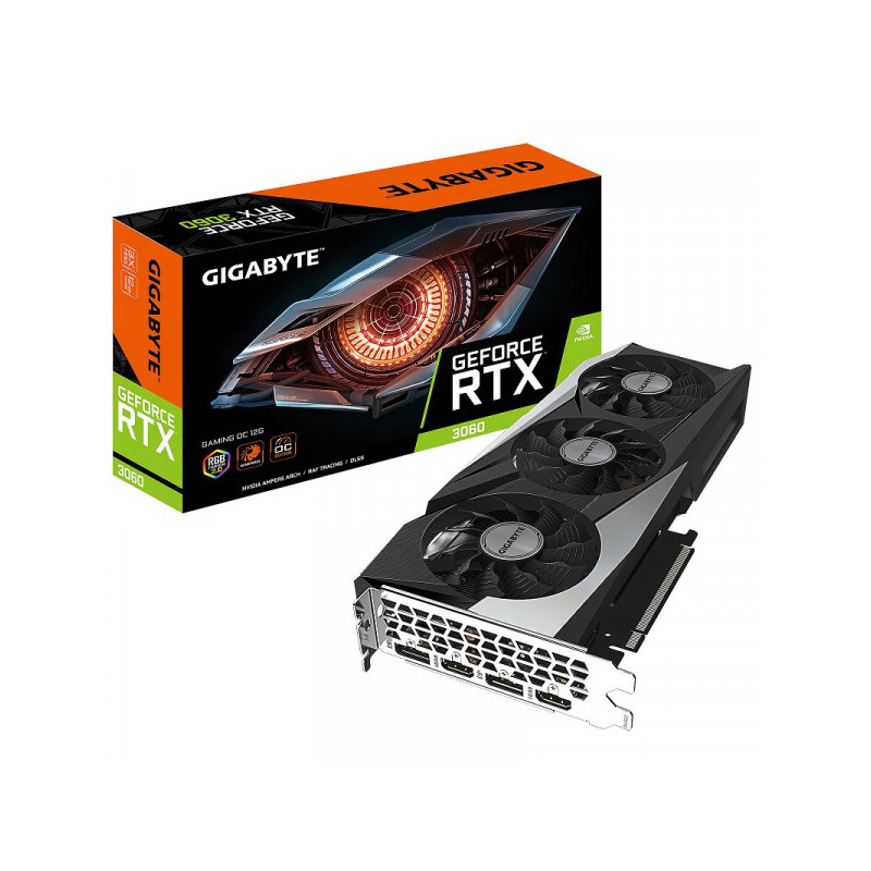 Gigabyte GeForce RTX 3060 Gaming OC 12GB GDDR6