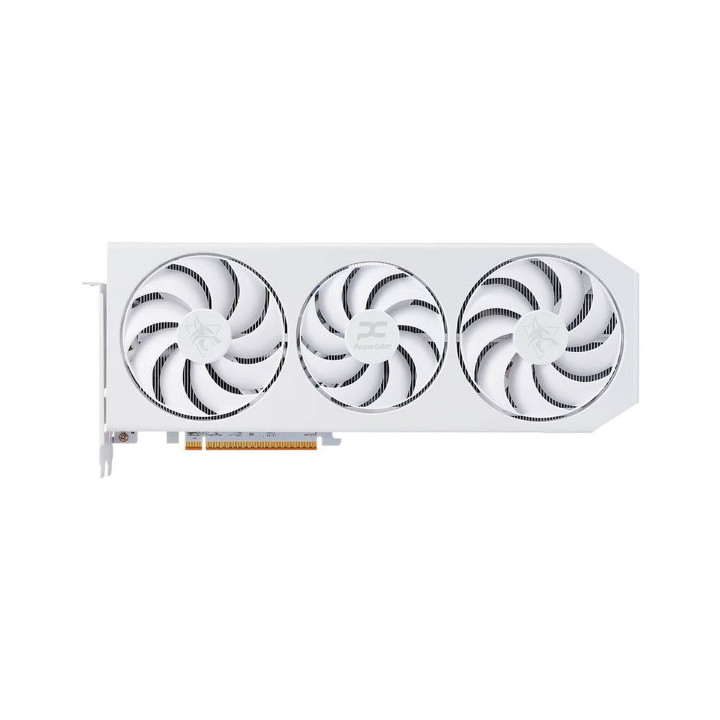 PowerColor Hellhound Spectral White AMD Radeon RX 9070 XT 16GB OC A...