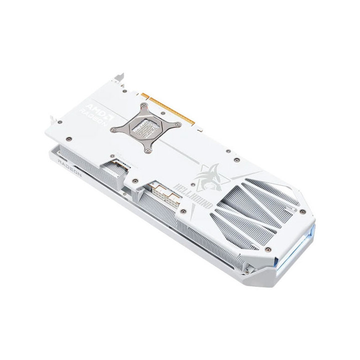 PowerColor Hellhound Spectral White AMD Radeon RX 9070 XT 16GB OC A...