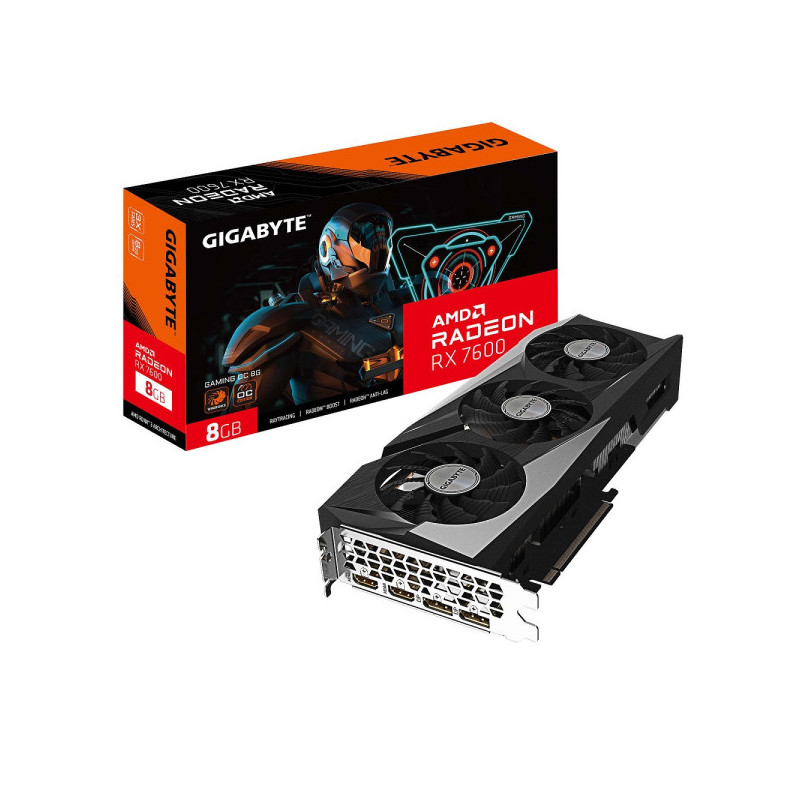 Gigabyte AMD Radeon RX 7600 Gaming OC 8GB GDDR6