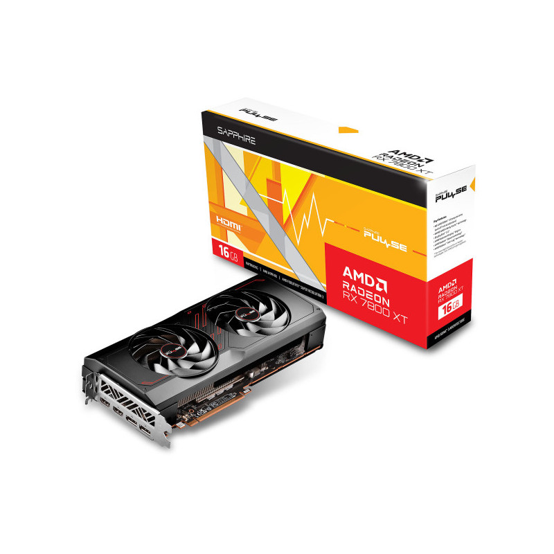 Sapphire PULSE AMD Radeon RX 7800 XT 16GB