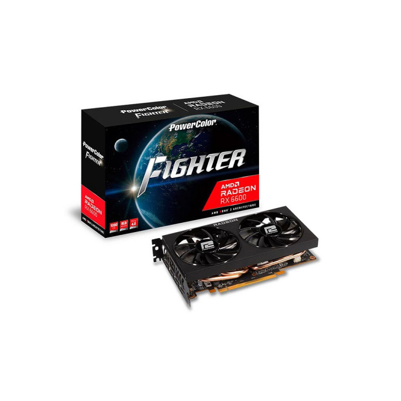 PowerColor Fighter AMD Radeon RX 6600 8Go GDDR6