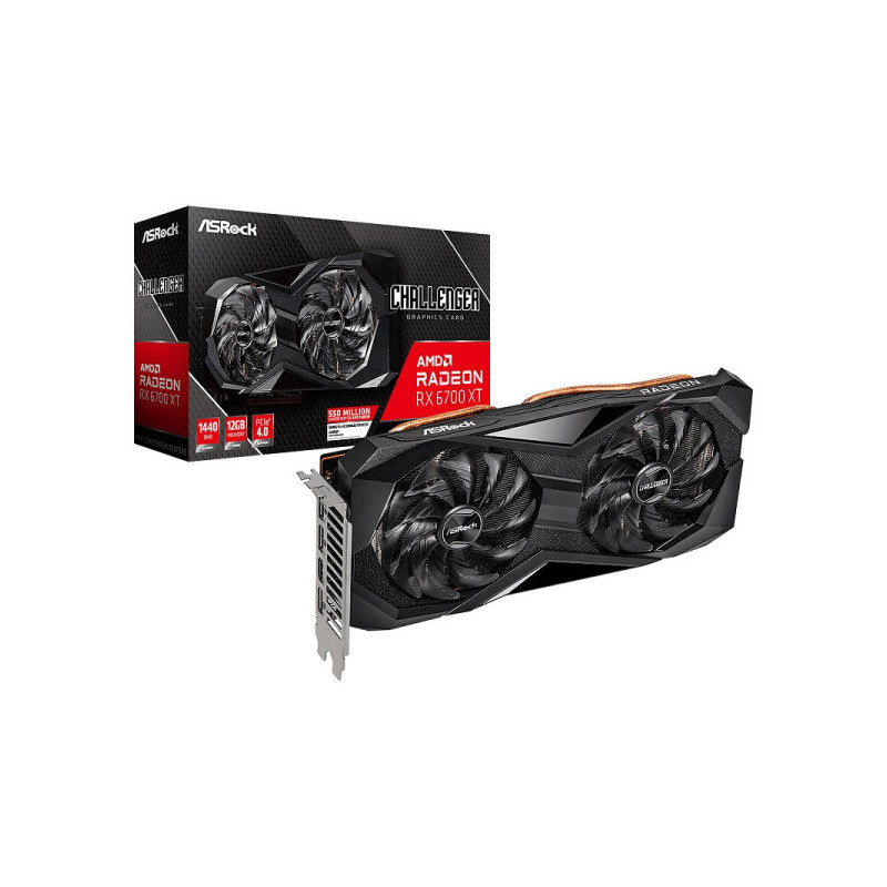 ASRock AMD Radeon RX 6700 XT Challenger D 12GB GDDR6