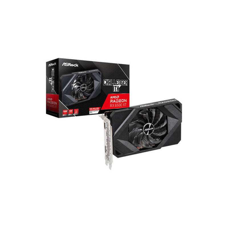 ASRock Radeon RX 6500 XT Challenger ITX 4GB GDDR6