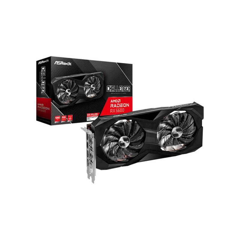 ASRock Radeon RX 6600 Challenger 8Go GDDR6