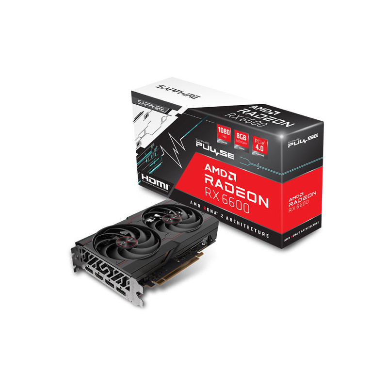 Sapphire PULSE Radeon RX 6600 8Go GDDR6
