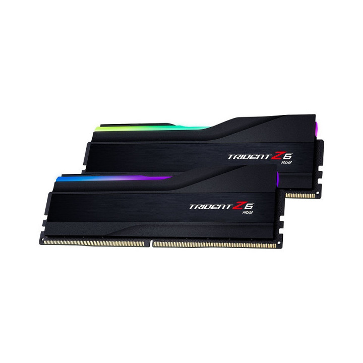 G.Skill Trident Z5 RGB 32Go (2 x 16Go) DDR5 5600 MHz CL36 - Noir Mé...