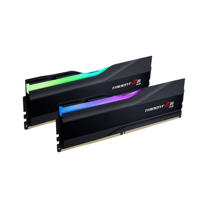 G.Skill Trident Z5 RGB 32Go (2 x 16Go) DDR5 5600 MHz CL36 - Noir Mé...