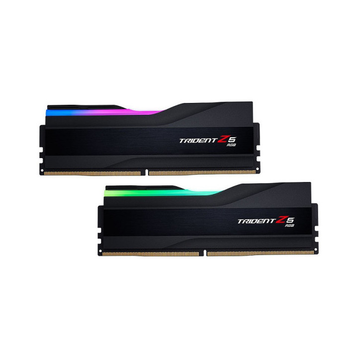 G.Skill Trident Z5 RGB 32Go (2 x 16Go) DDR5 5600 MHz CL36 - Noir Mé...
