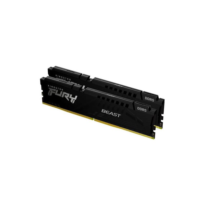 Kingston FURY Beast 32Go (2x16Go) DDR5 6000 MHz CL30 - Noir