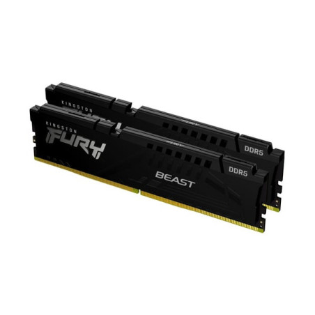 Kingston FURY Beast 32Go (2x16Go) DDR5 6000 MHz CL30 - Noir Mémoire...