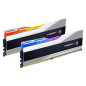 G.Skill Trident Z5 RGB Series 64Go (2x 32Go) DDR5 6000 MHz CL36 - Silver