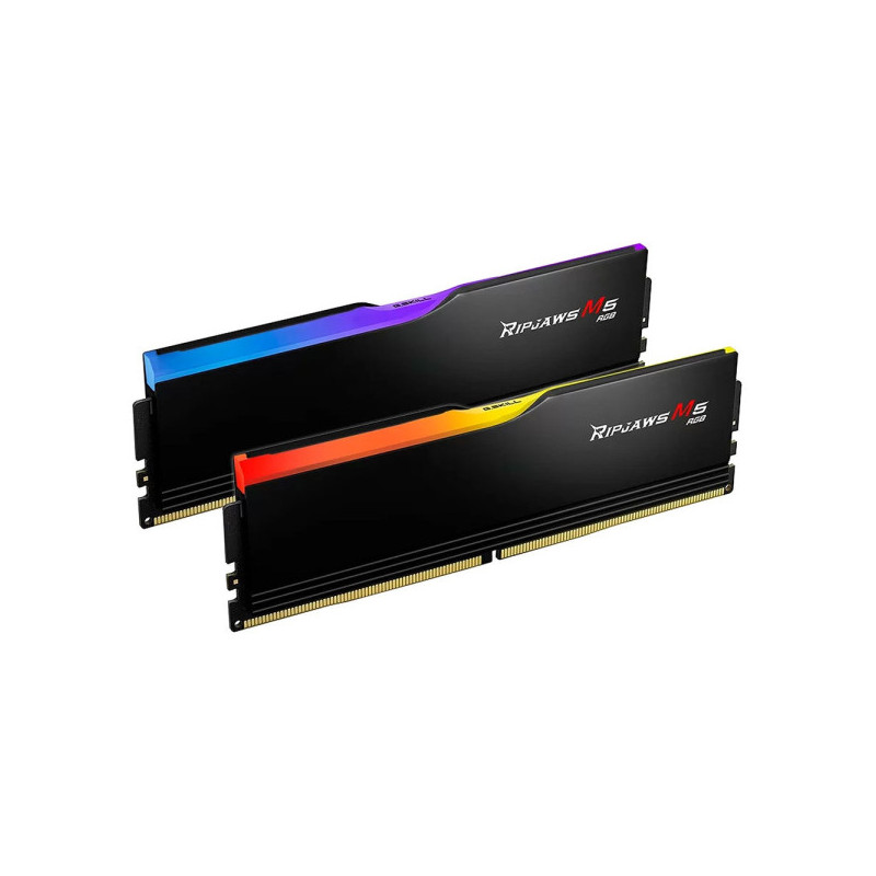 G.Skill Ripjaws M5 RGB Series Black 32Go (2x 16Go) DDR5 6000 MHz CL30