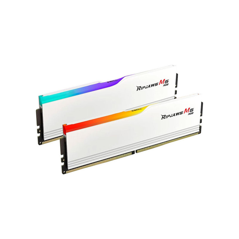 G.Skill Ripjaws M5 RGB Series White 32Go (2x 16Go) DDR5 6000 MHz CL30