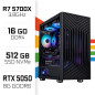 PC Gamer UltraPC Ryzen 7 5700X/512Go SSD/16Go/RTX5050 8Go