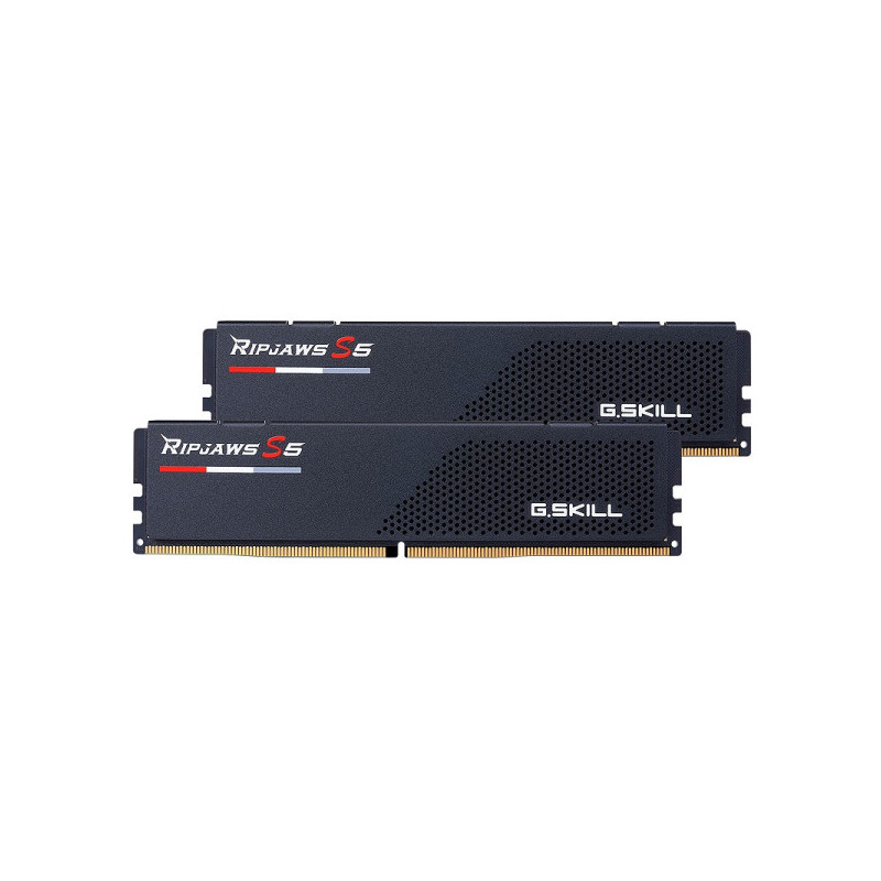 G.Skill RipJaws S5 Low Profile 32Go (2 x 16Go) DDR5 5200 MHz CL36 Noir