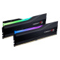 G.Skill Trident Z5 RGB Series 32Go (2 x 16Go) DDR5 6400 MHz CL32 - Black