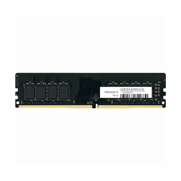 Innovation IT 16Go (1x16Go) DDR4 3200 MHz CL16 Mémoire vive DDR4 In...