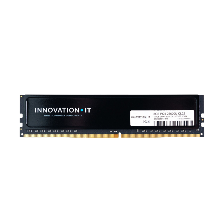 Innovation IT 8Go (1x8Go) DDR4 3200 MHz CL22 avec dissipateur Mémoi...