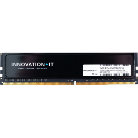 Innovation IT 8Go (1x8Go) DDR4 3200 MHz CL16 avec dissipateur