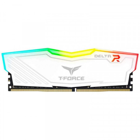 Team Group Delta RGB 16Go DDR4 3200MHz CL16 Blanc