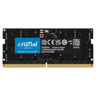 Crucial SO-DIMM DDR5 16Go 5600 MHz CL46 Mémoire vive PC portable Cr...