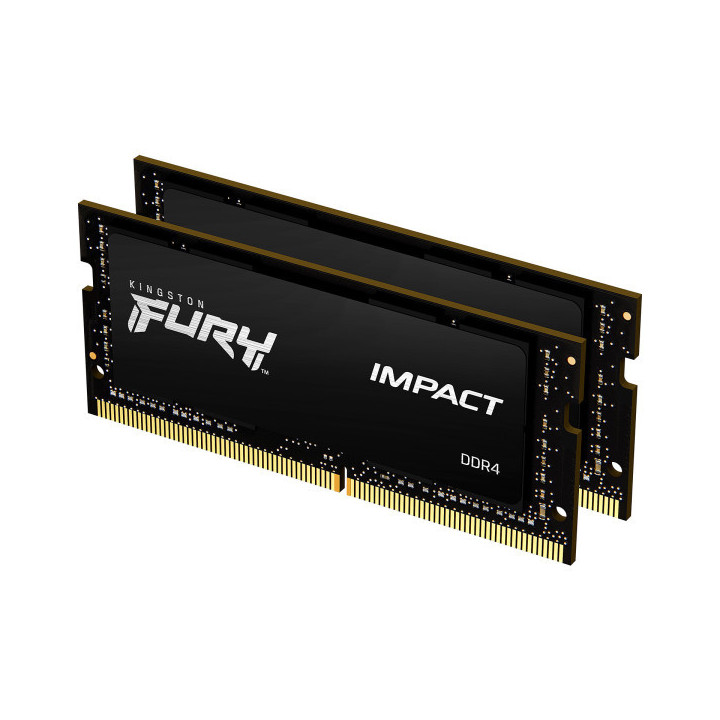 Kingston FURY Impact SO-DIMM 32 Go (2 x 16 Go) DDR4 3200 MHz CL20 M...