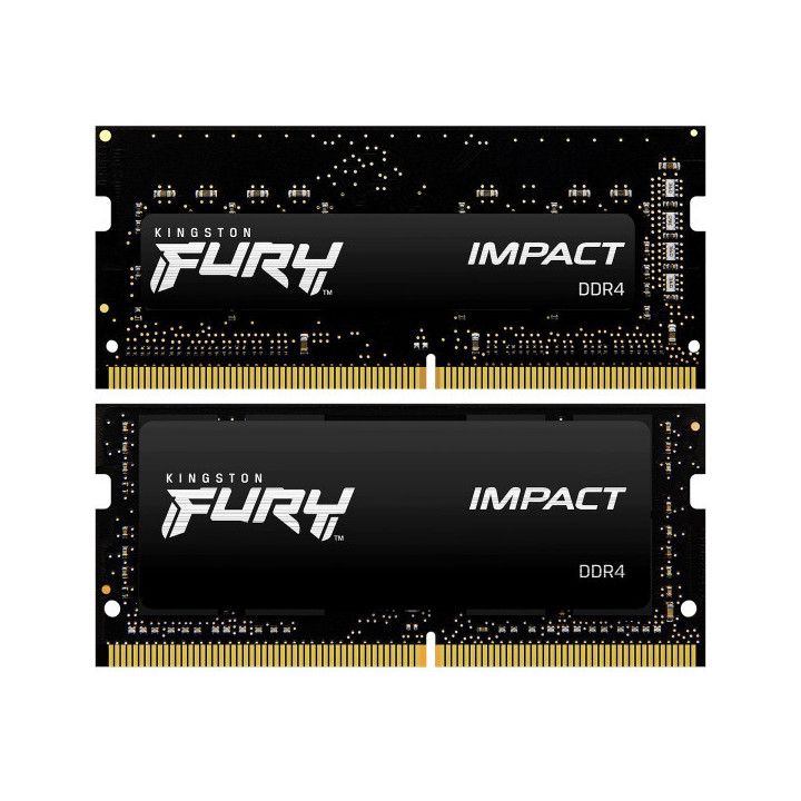 Kingston FURY Impact SO-DIMM 32 Go (2 x 16 Go) DDR4 3200 MHz CL20 M...