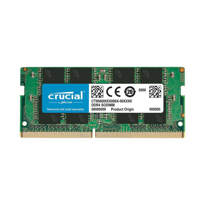 Crucial SO-DIMM DDR4 32Go 3200MHz CL22 Mémoire vive PC portable Cru...