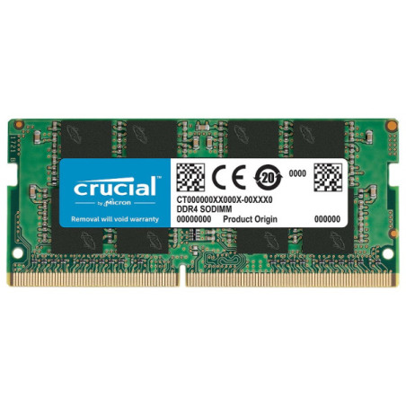 Crucial SO-DIMM DDR4 16Go 3200MHz CL22 Mémoire vive PC portable Cru...