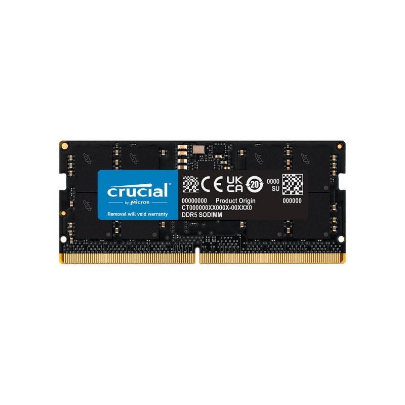 Crucial SO-DIMM DDR5 16Go 4800 MHz CL40