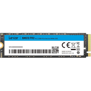 Lexar NM610 PRO M.2 PCIe Gen3x4 NVMe 2TB Disques SSD Lexar Maroc