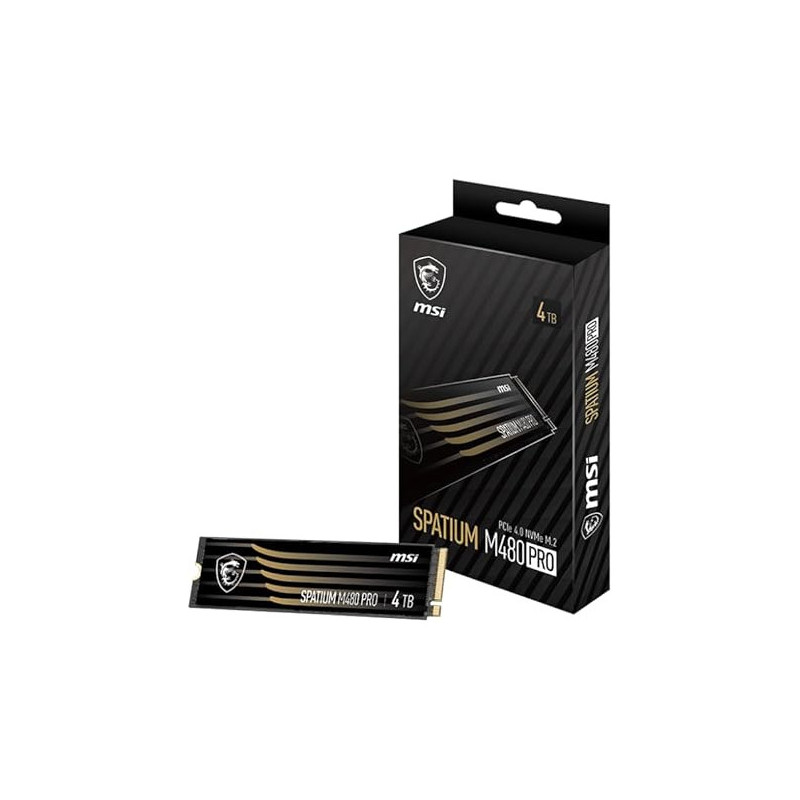 MSI SPATIUM M480 PRO PCIe 4.0 NVMe M.2 4TB