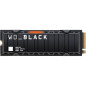 Western Digital SSD WD Black SN850X 1 To - Avec dissipateur (SANS EMBALLAGE)