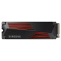 Samsung SSD 990 PRO M.2 PCIe NVMe 4TB avec dissipateur (Sans emballage)