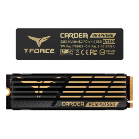 TeamGroup T-FORCE CARDEA A440 M.2 PCIe 4.0 NVMe 1TB Disques SSD Tea...