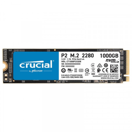 Crucial P2 M.2 PCIe NVMe 1TB
