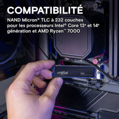 Crucial T705 2 To Disques SSD Crucial Maroc