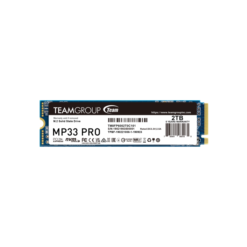 TeamGroup MP33 PRO M.2 PCIe NVMe 2TB