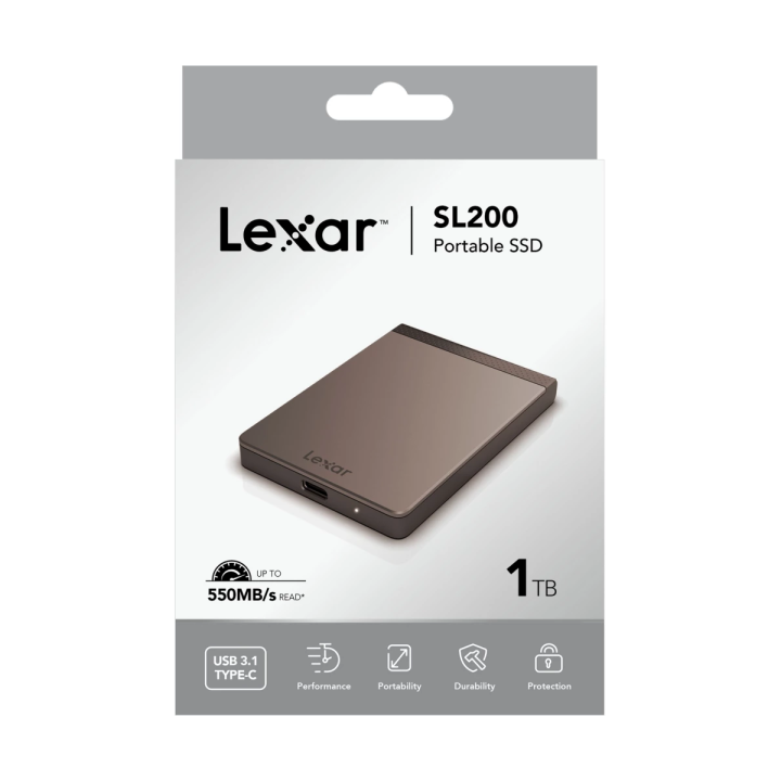 Lexar SL200 SSD 1To Disques durs externes Lexar Maroc