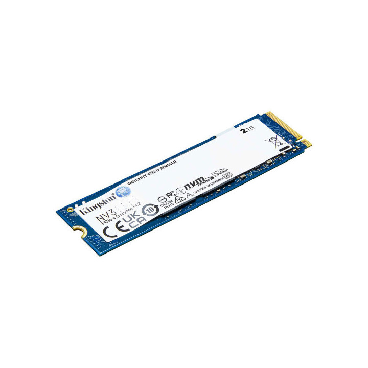 Kingston SSD NV3 2TB M.2 NVMe Disques SSD Kingston Maroc