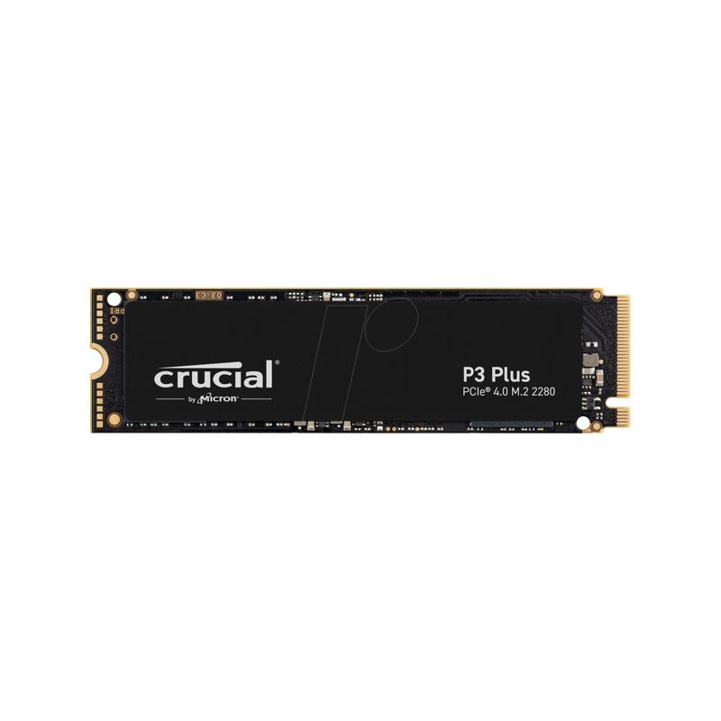 Crucial P3 Plus M.2 PCIe NVMe Gen4x4 2TB (Sans emballage)