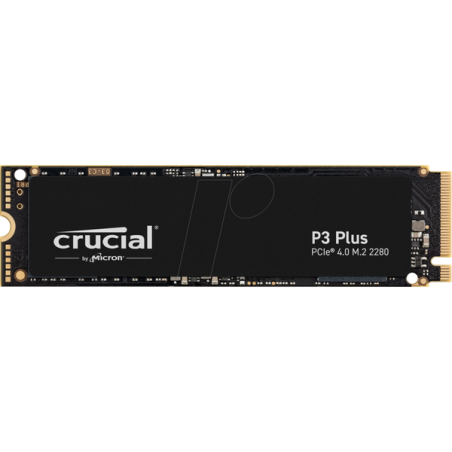 Crucial P3 Plus M.2 PCIe NVMe Gen4x4 2TB (Sans emballage)